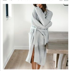 Cozy Gray Women's Robe